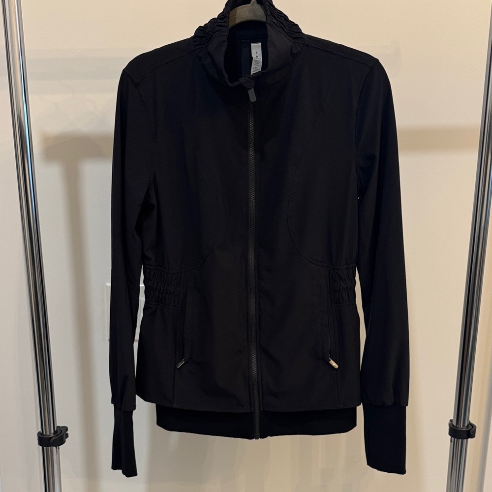 lululemon athletica Black Bomber Jacket